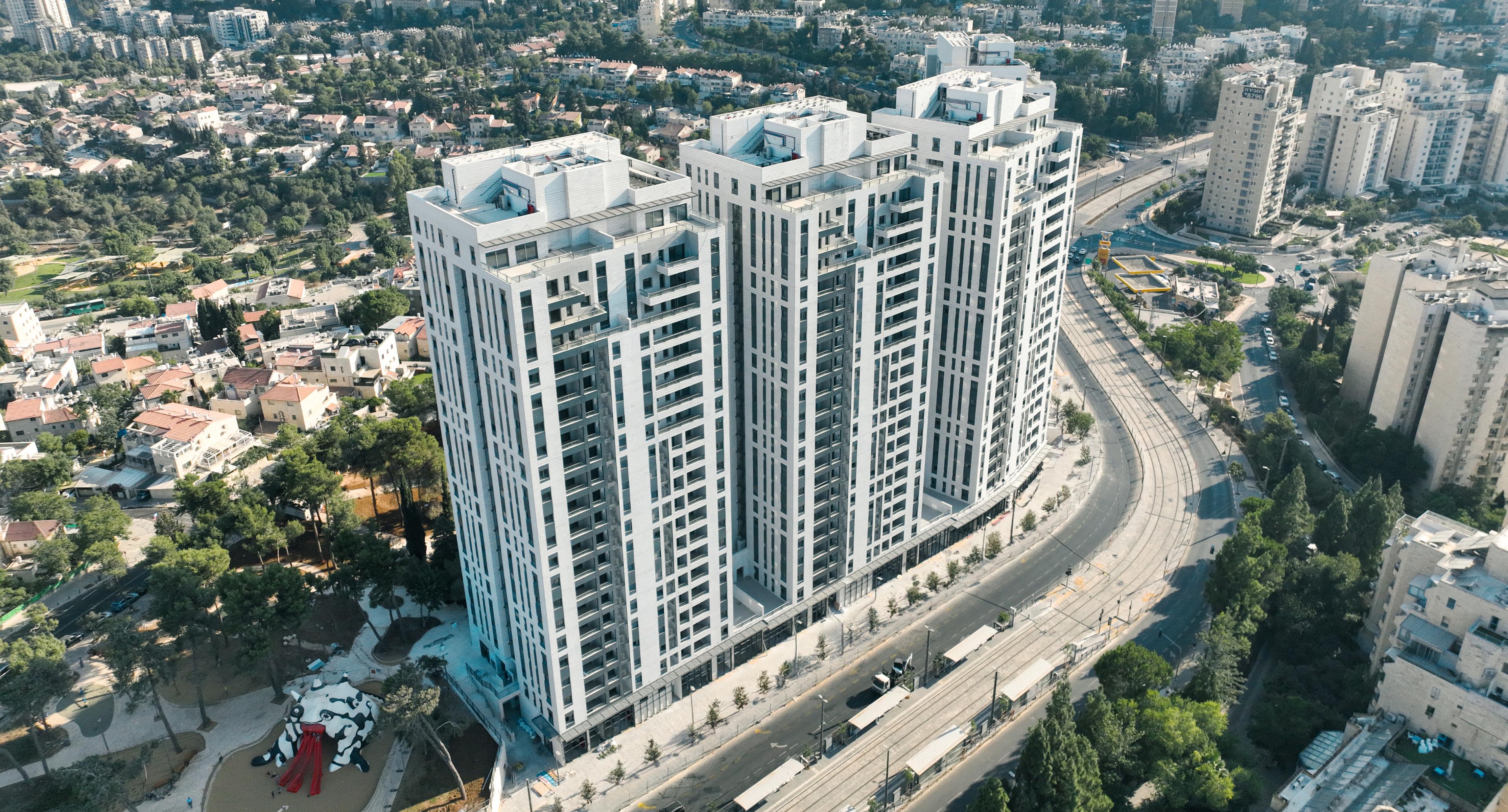 שכונת קרית היובל בדרום מערב ירושלים Kiryat HaYovel Neighborhood in Southwest Jerusalem