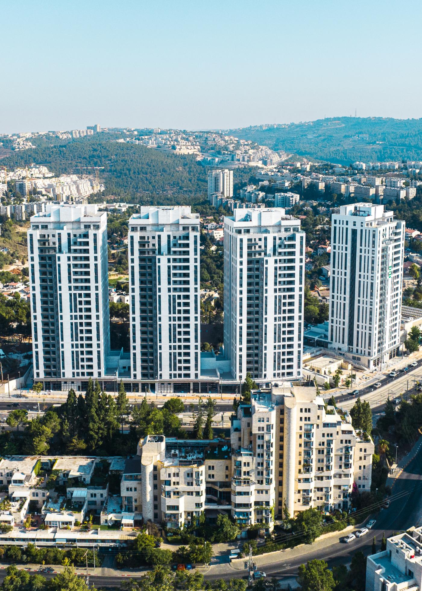 שכונת קרית היובל בדרום מערב ירושלים Kiryat HaYovel Neighborhood in Southwest Jerusalem