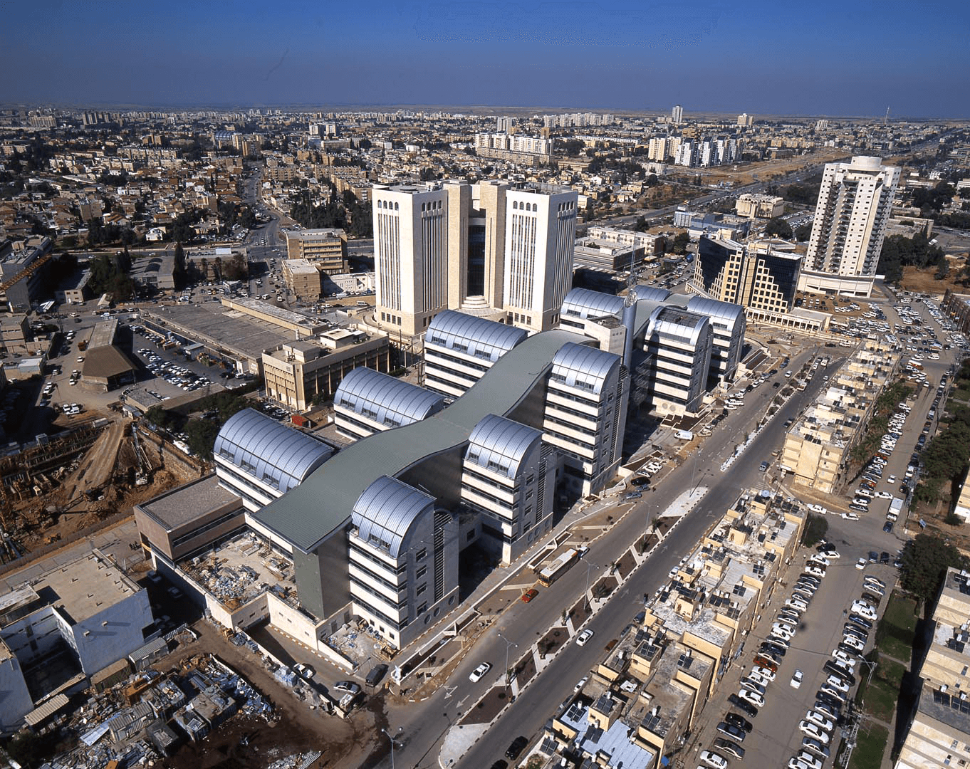 בנייה של מתחם קרית הממשלה Construction of Government Buildings