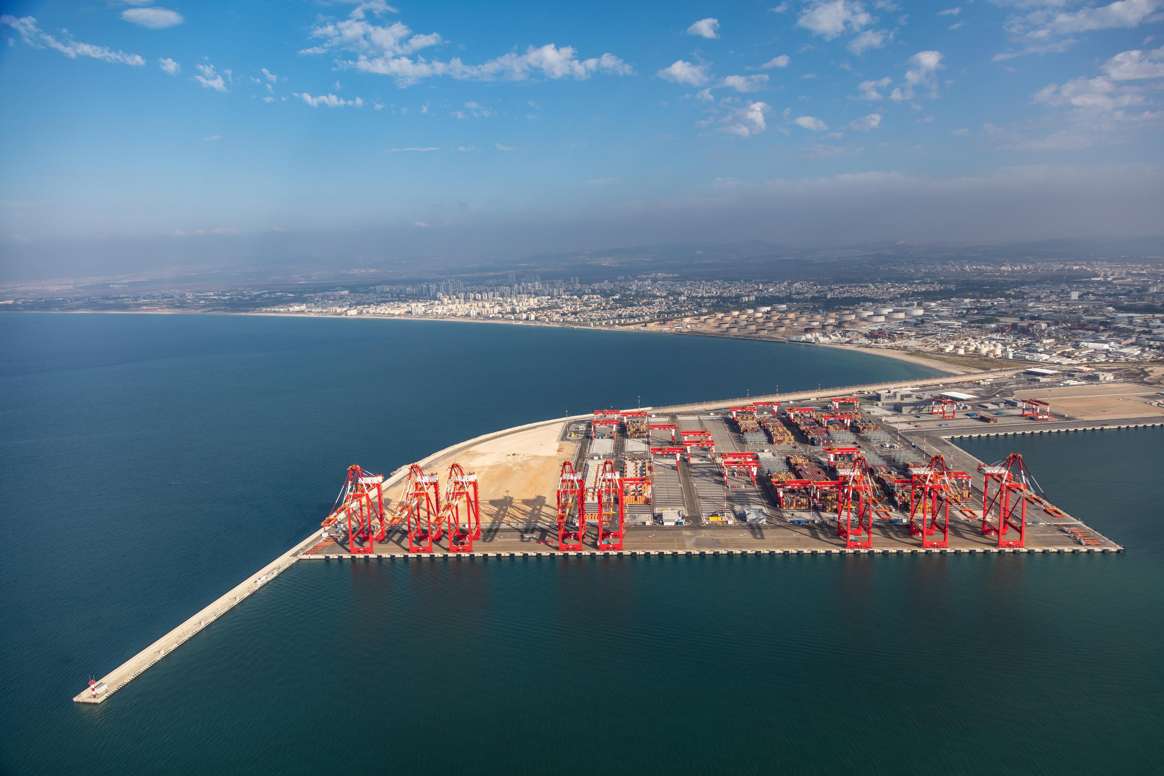 נמל המפרץ החדש בחיפה New Haifa Bay Port