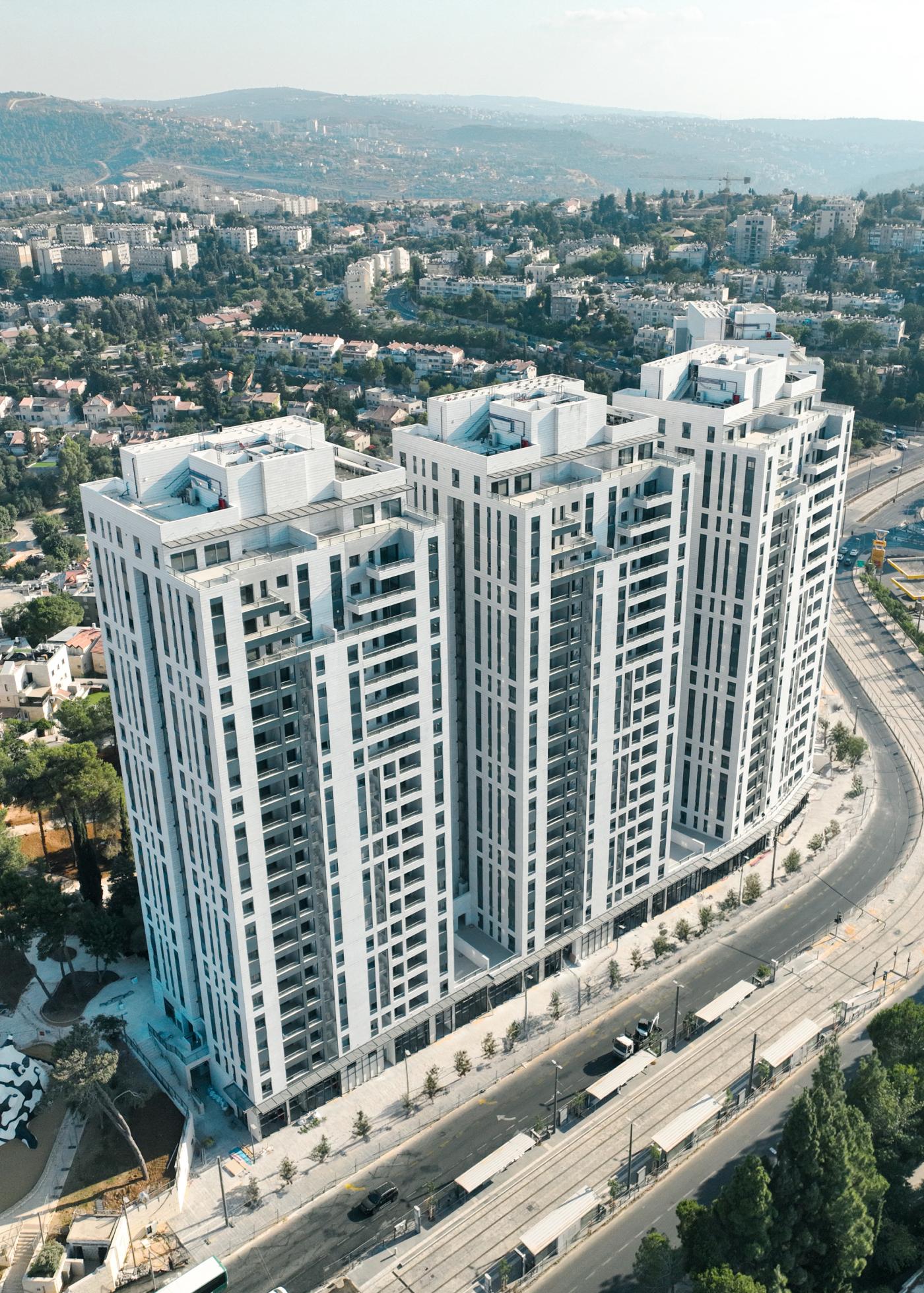 שכונת קרית היובל בדרום מערב ירושלים Kiryat HaYovel Neighborhood in Southwest Jerusalem