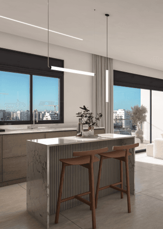 דירה בפרויקט אבן שפרות An Apartment in the Even Shaprot Project