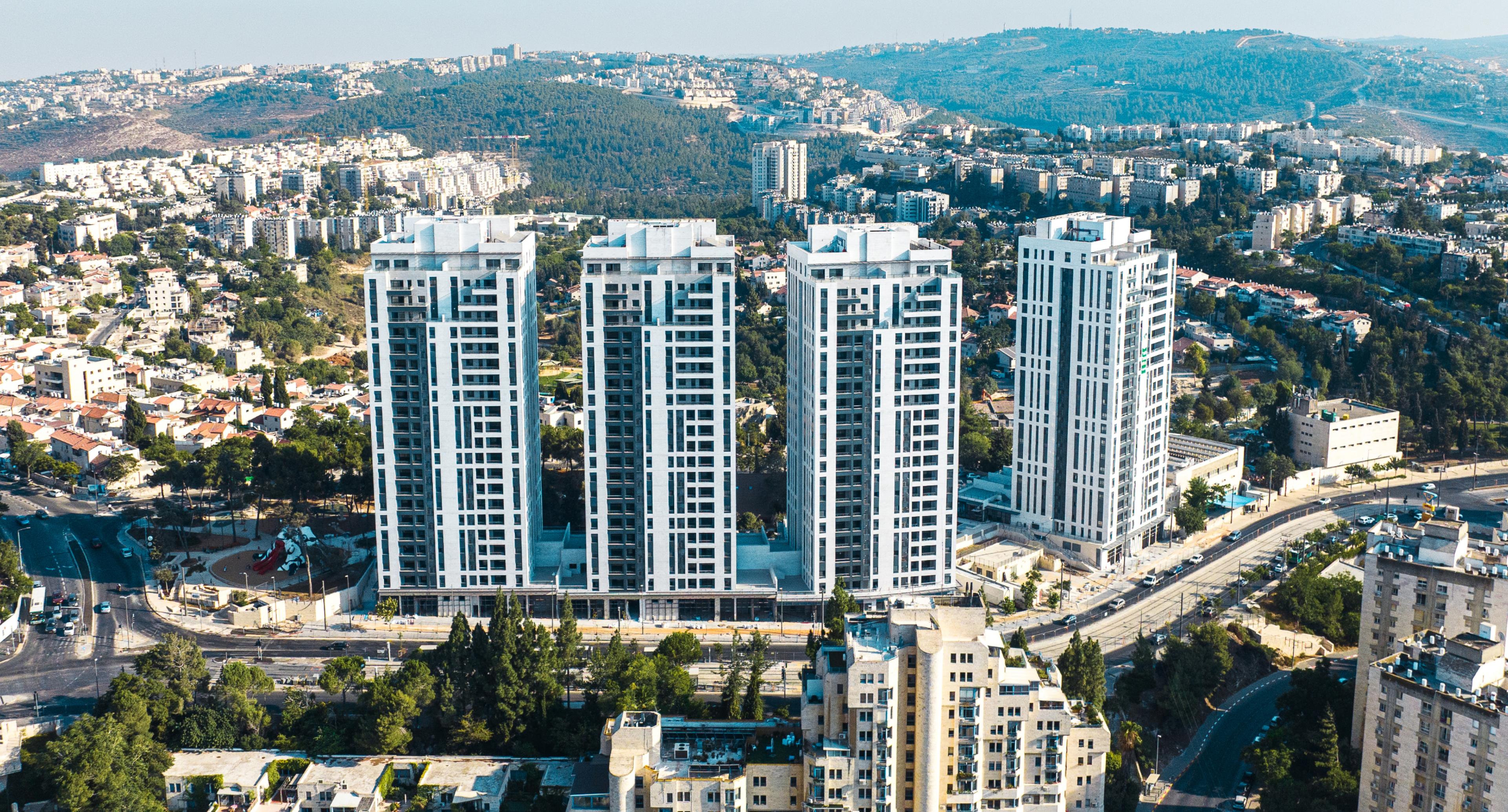 שכונת קרית היובל בדרום מערב ירושלים Kiryat HaYovel Neighborhood in Southwest Jerusalem